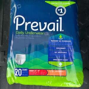 Prevail Pull Up Medium 20 Count - Protective Underwear for Incontinence